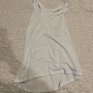 White old navy active tank top